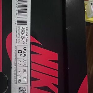 Nike Air Jordan 1 Retro High OG Box